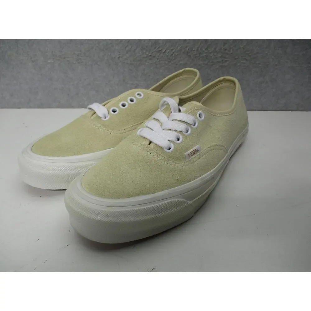 Vans Authentic Shoes Mens Size 8 Womens 9.5 Beige Suede OG LX Beige Cream